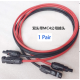 Cabo de extens&atilde;o 1 par 2,5 mm&sup2; (14 AWG) 3 m, fio de cobre com conectores MC4 em ambas as extremidades - Thumb - 1