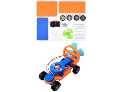 Kit de Rob&oacute;tica Fa&ccedil;a Voc&ecirc; Mesmo: Carro El&eacute;trico (sem bateria) - Imagem 1