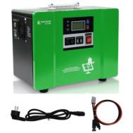SPS-500W Esta&ccedil;&atilde;o de Energia Solar 12V 500W Inversor de Onda Senoidal Pura com MPPT 30A Bateria LiFePO4 12,8V 50Ah integrada MOQ 