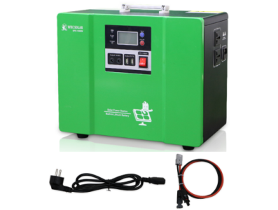 SPS-1000W 24V 1000W Inversor de Onda Senoidal Pura com MPPT 30A Esta&ccedil;&atilde;o de Energia Solar com Bateria LiFePO4 25,6V 50Ah - Imagem 1