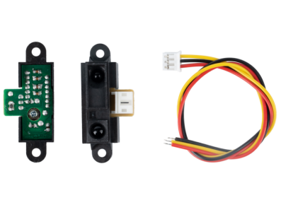 Sensor de Dist&acirc;ncia IR GP2Y0A21YK0F 10&ndash;80 cm para Arduino + Cabo - Imagem 7