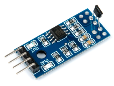 M&oacute;dulo sensor de efeito Hall linear LM393 - Imagem 7