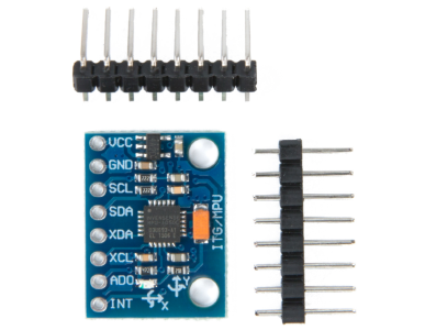 M&oacute;dulo MPU-6050 GY-521 Aceler&ocirc;metro e Girosc&oacute;pio 3 Eixos 6 DOF para Arduino - Imagem 7