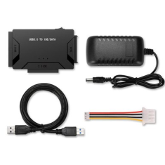 Adaptador USB 3.0 para SATA e IDE, conversor multifuncional