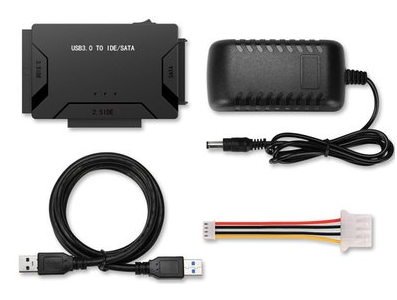 Adaptador USB 3.0 para SATA e IDE, conversor multifuncional - Imagem 1