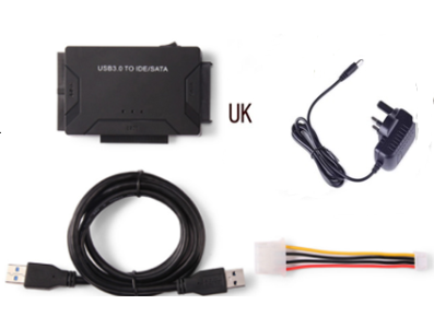 Adaptador conversor USB 3.0 para SATA e IDE multifuncional - Imagem 1
