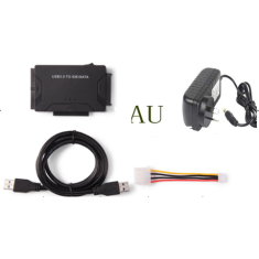 Adaptador USB 3.0 para SATA e IDE, Conversor Multifuncional