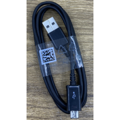 Cabo Micro USB de Transmiss&atilde;o de Dados 1 m Preto 5 V 1,5 A OD 3,0 (Converter UB)