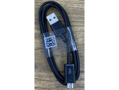 Cabo Micro USB de Transmiss&atilde;o de Dados 1 m Preto 5 V 1,5 A OD 3,0 (Converter UB) - Imagem 1