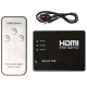 Conversor de v&iacute;deo 3x1 HDMI 1080p com controle remoto IR - Thumb - 1