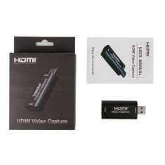 Conversor HDMI para USB 2.0, placa de captura de v&iacute;deo 4K para 1080p 30fps