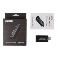 Conversor HDMI para USB 2.0, placa de captura de v&iacute;deo 4K para 1080p 30fps