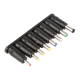 Kit 8 conectores macho DC 5,5 x 2,1 mm multi-tipo - Thumb - 1
