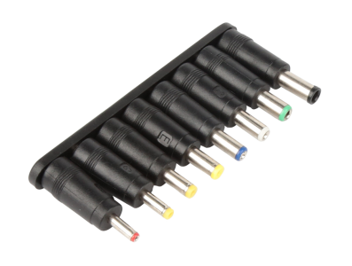 Kit 8 conectores macho DC 5,5 x 2,1 mm multi-tipo - Imagem 1