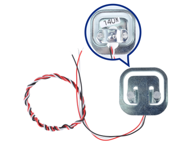 C&eacute;lula de carga 50 kg meia ponte sensor resistivo de deforma&ccedil;&atilde;o para Arduino - Imagem 5