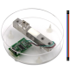 Kit sensor de press&atilde;o 5kg com m&oacute;dulo HX711AD, fio Dupont 4 pinos e carca&ccedil;a - Thumb - 4