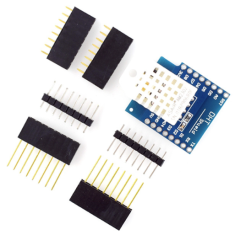 DHT Pro Shield para WeMos D1 mini, m&oacute;dulo sensor digital DHT22 de temperatura e umidade (barramento &uacute;nico)
