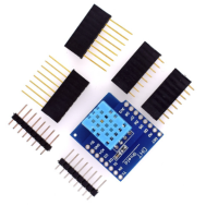 Shield DHT para WeMos D1 mini, m&oacute;dulo sensor digital DHT11 de temperatura e umidade (barramento &uacute;nico)