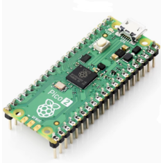 Raspberry Pi Pico 2 com soldagem