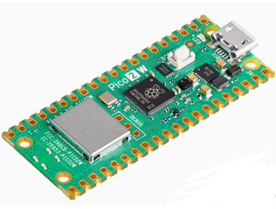 Raspberry Pi Pico 2W Placa de desenvolvimento microcontroladora de duplo n&uacute;cleo com chip RP2350 e arquitetura dupla - Imagem 1