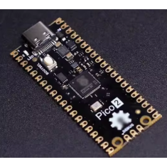 Raspberry Pi Pico 2 Preto (RP2350A) com interface USB Type-C
