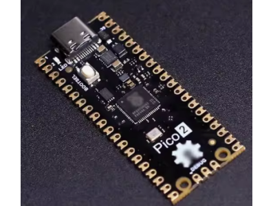 Raspberry Pi Pico 2 Preto (RP2350A) com interface USB Type-C - Imagem 1