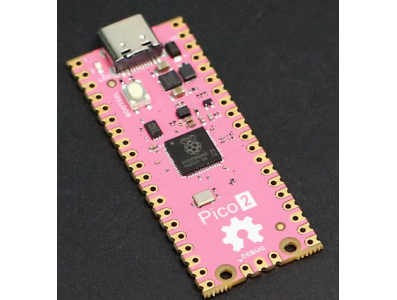 Raspberry Pi Pico 2 RP2350A Rosa com interface USB Type-C - Imagem 1