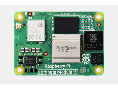Raspberry Pi Compute Module 5 CM5108016 com Wi‑Fi 8 GB RAM 16 GB eMMC - Imagem 1
