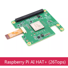 Placa AI HAT+ 26TOPS compat&iacute;vel com Raspberry Pi 5