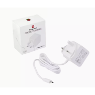 Fonte de alimenta&ccedil;&atilde;o oficial Raspberry Pi 5 27W 5,1V 5A USB-C plugue UK branca