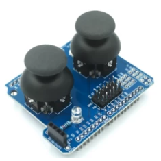 M&oacute;dulo Joystick PS2 Duplo com Bot&otilde;es Compat&iacute;vel com R3
