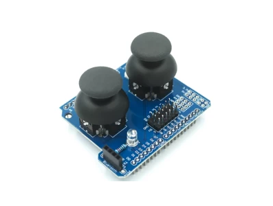 M&oacute;dulo Joystick PS2 Duplo com Bot&otilde;es Compat&iacute;vel com R3 - Imagem 1