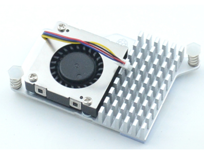 Cooler ativo oficial para Raspberry Pi 5 - Imagem 1