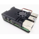 Gabinete em alum&iacute;nio com ventoinha de duas linhas para Raspberry Pi 5 - Thumb - 1
