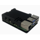 Gabinete em alum&iacute;nio preto para Raspberry Pi 5 - Thumb - 1
