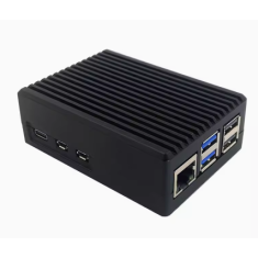 Gabinete de alum&iacute;nio Stripe para Raspberry Pi 5
