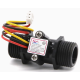 Sensor de fluxo de &aacute;gua preto (Sea) ZJ-S201C G1/2 1-30 L/min 5-15 V, sensor para Arduino - Thumb - 1