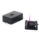 Caixa preta em ABS com logo, montagem integrada para ventoinha e ventoinha PWM para Raspberry Pi 5B MOQ20 - Thumb - 1