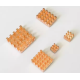 Conjunto de dissipadores de cobre e alum&iacute;nio para Raspberry Pi 5 - Thumb - 1