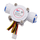 Sensor de Fluxo de &Aacute;gua ZJ-S301 0,3 a 10 L/min 5 a 24 V para Arduino - Thumb - 1