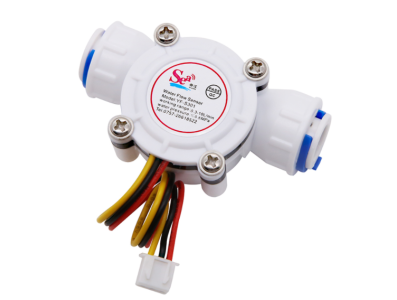 Sensor de Fluxo de &Aacute;gua ZJ-S301 0,3 a 10 L/min 5 a 24 V para Arduino - Imagem 1