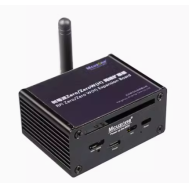 Placa de expans&atilde;o 4G CAT1 com case met&aacute;lico preto para Raspberry Pi Zero, Zero W e Zero 2 W