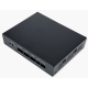 Gabinete met&aacute;lico preto para Raspberry Pi Compute Module 4 (CM4, CM4IND) - Thumb - 1