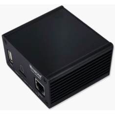 Raspberry Pi CM4 Tiny Board com case em liga de alum&iacute;nio preto