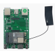 Placa IO Raspberry Pi CM4 4G, dupla Ethernet, HUAWEI ME909s-821ap v2 e antena FPC - Thumb - 1
