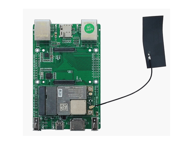 Placa IO Raspberry Pi CM4 4G, dupla Ethernet, HUAWEI ME909s-821ap v2 e antena FPC - Imagem 1