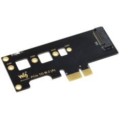 Adaptador PCIe para SSD M.2 NVMe com LED compat&iacute;vel com Raspberry Pi Compute Module 4 (CM4)