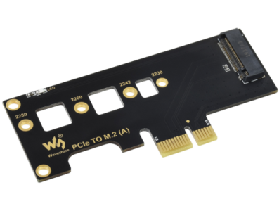 Adaptador PCIe para SSD M.2 NVMe com LED compat&iacute;vel com Raspberry Pi Compute Module 4 (CM4) - Imagem 1