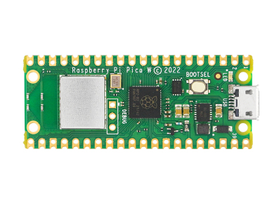 Raspberry Pi Pico W, placa microcontroladora RP2040 - Imagem 3