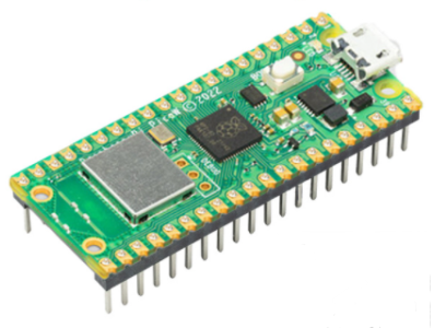 Raspberry Pi Pico WH placa RP2040 com headers soldados - Imagem 1